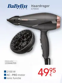 Promotie: Haardroger