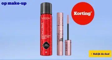 Aanbieding: make-up & gezichtsverzorging