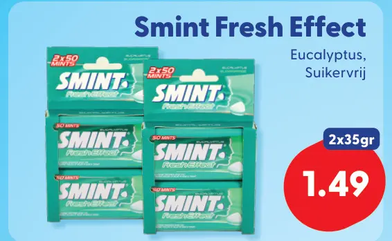 Aanbieding: Smint Fresh Effect