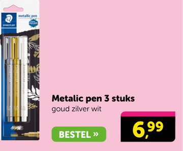 Aanbieding: Metallic pen