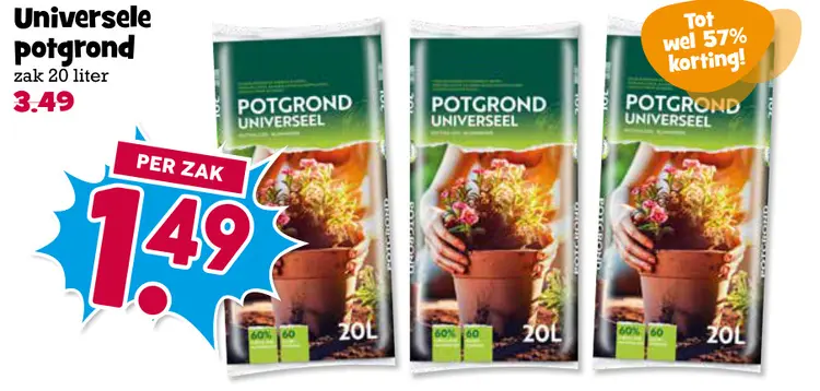 Aanbieding: Universele potgrond