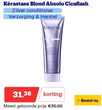 Aanbieding: Kérastase Blond Absolu Cicaflash Zilver condi