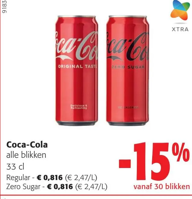 Aanbieding: Coca-Cola