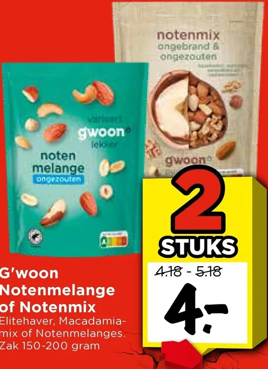 Aanbieding: Notenmelange of Notenmix