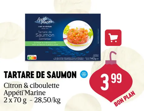 Offre: Tartare de saumon