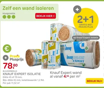 Aanbieding: Knauf expert isolatie
