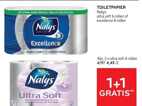 Promotie: Toiletpapier