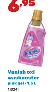 Aanbieding: Vanish oxi wasbooster pink gel