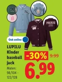 Aanbieding: Kinder baseball jack