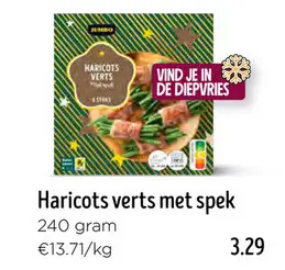 Aanbieding: Haricots verts met spek