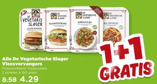 Aanbieding: Alle De Vegetarische Slager Vleesvervangers