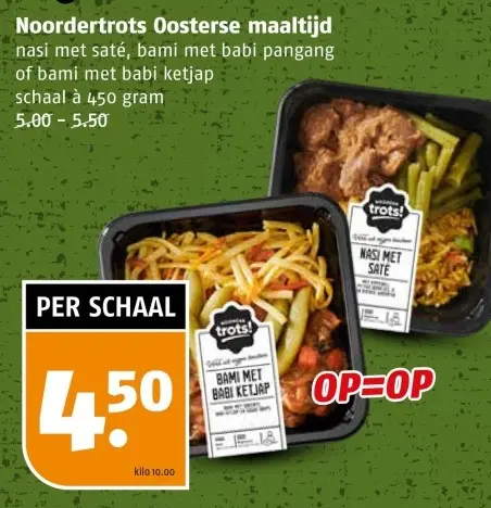 Aanbieding: Noordertrots Oosterse maaltijd