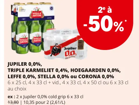 Offre: 0.0 Bières