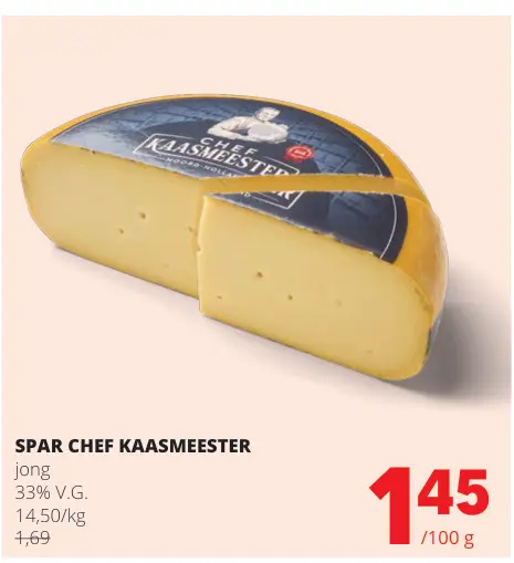 Promotie: Chef Kaasmeester jonge kaas