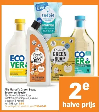 Aanbieding: Alle Marcel's Green Soap, Ecover en Seepje