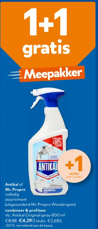 Promotie: Antikal of Mr. Proper