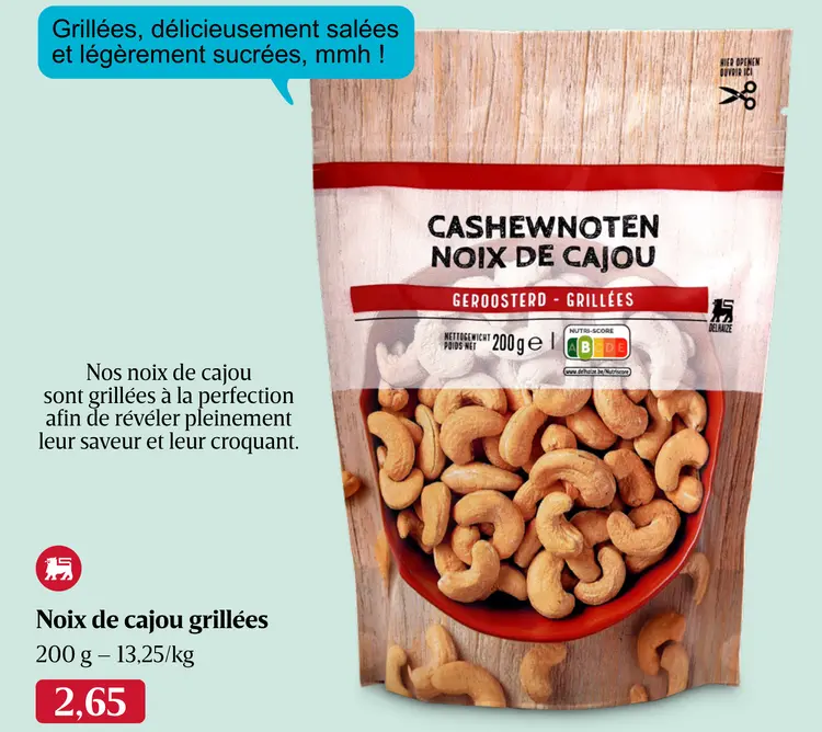 Offre: Noix de cajou grillées