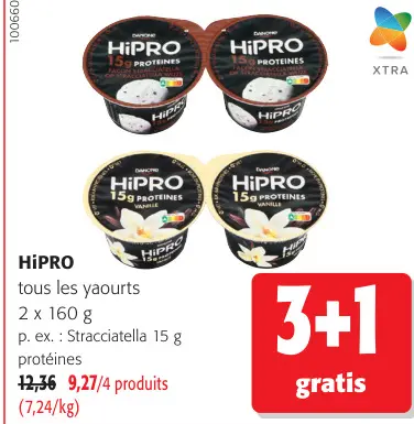 Offre: HiPRO tous les yaourts