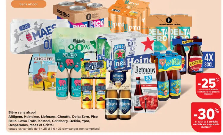 Offre: Bière sans alcool