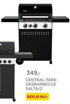 Aanbieding: CENTRAL PARK GASBARBECUE SALTA/2