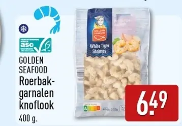 Aanbieding: Roerbakgarnalen knoflook