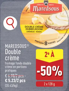 Offre: Double crème