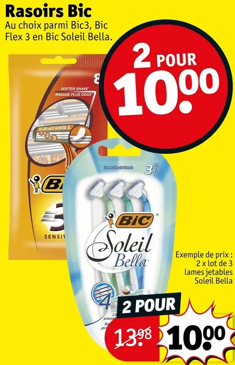 Offre: Rasoirs