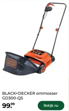 Aanbieding: Ontmosser GD300-QS
