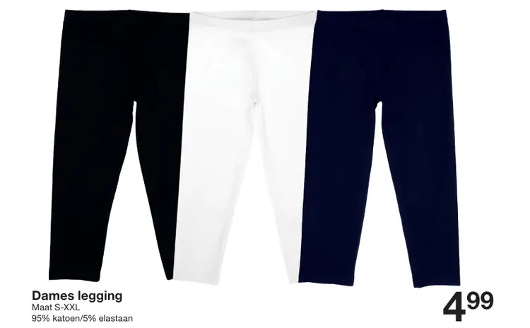 Promotie: Dames legging