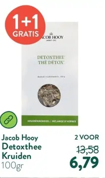 Aanbieding: Jacob Hooy Detoxthee Kruiden