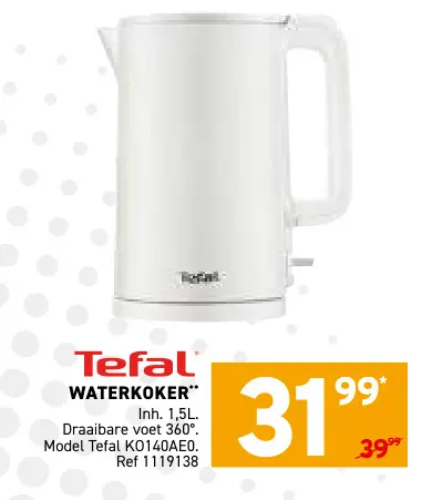 Promotie: Waterkoker