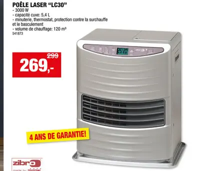 Offre: Poêle laser "lc30"