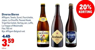 Aanbieding: Diverse Bieren