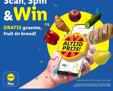 Aanbieding: Scan, Spin & Win