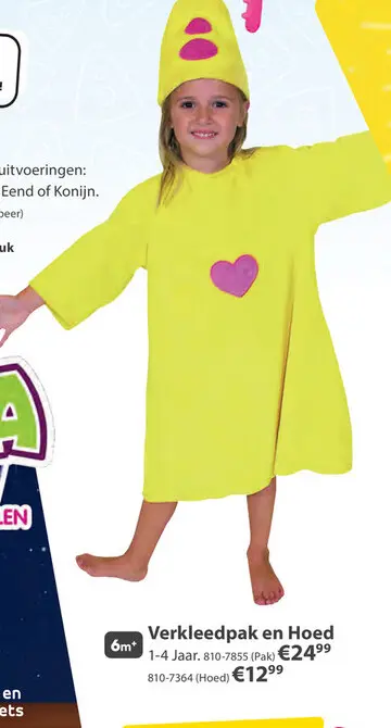 Aanbieding: Verkleedpak en Hoed