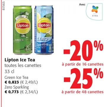 Offre: Lipton Ice Tea