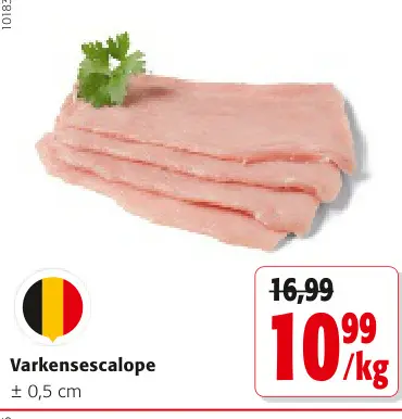 Promotie: Varkensescalope