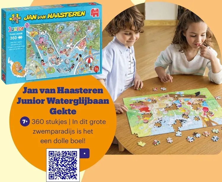 Promotie: Junior Waterglijbaan Gekte