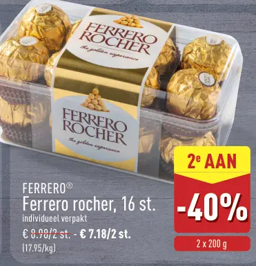 Promotie: Ferrero rocher