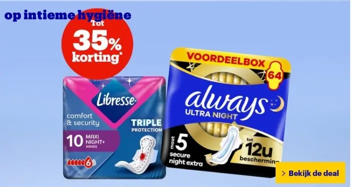 Aanbieding: intieme hygiëne