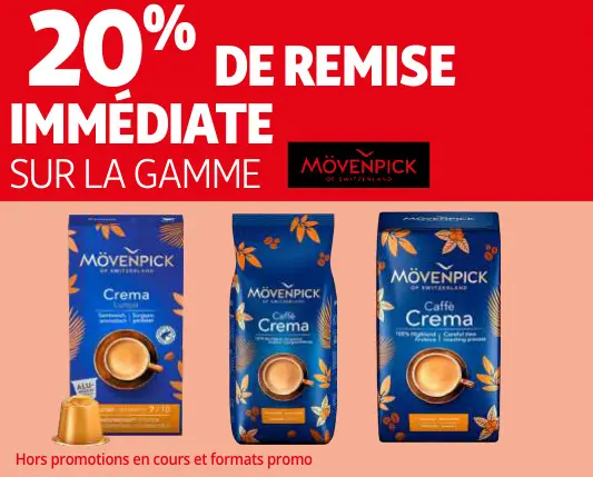 Offre: Mövenpick Crema / Caffè Crema