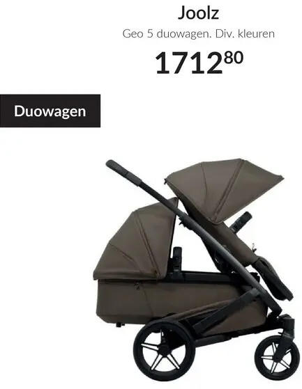 Aanbieding: Geo 5 duowagen