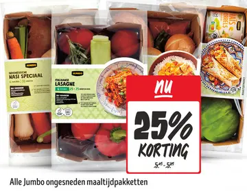 Aanbieding: Jumbo ongesneden maaltijdpakketten