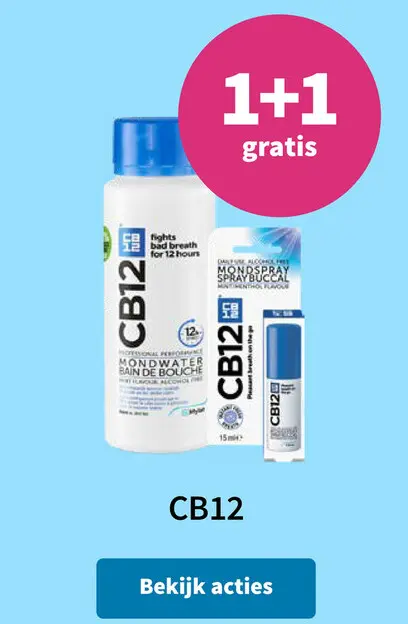 Aanbieding: Mondwater & Mondspray