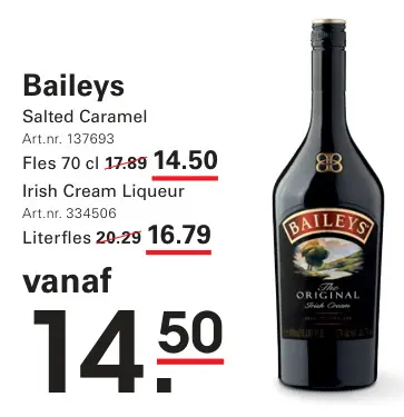 Aanbieding: Baileys