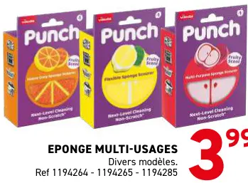 Offre: Eponge multi-usages