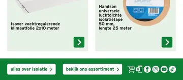 Aanbieding: Isover vochtregulerende klimaatfolie