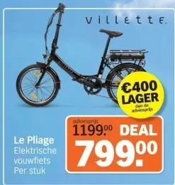 Aanbieding: Le Pliage Elektrische vouwfiets