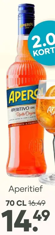 Aanbieding: Aperitief