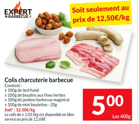 Offre: Colis charcuterie barbecue